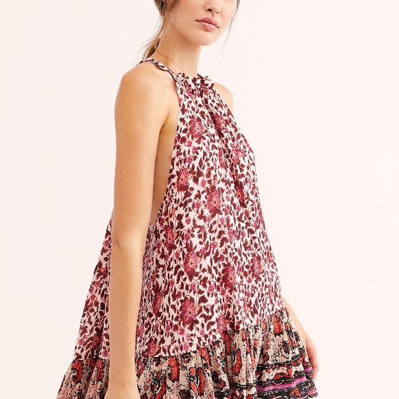 Free People Lyla Mini Dress Size S EUC - Picture 1 of 10